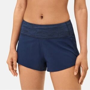 Outdoor Voices Hudson Workout Shorts Navy Blue Women’s Size XL